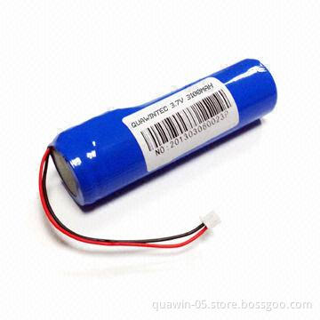 18650 3.7V 3.1Ah Li-ion Battery Pack, 7A
